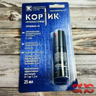 Газовый баллончик «КОРТИК» 25 мл.